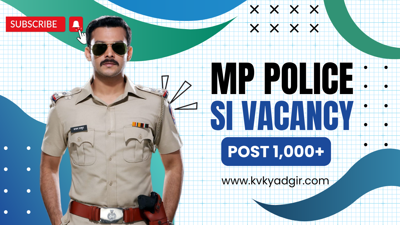 MP Police SI Recruitment 2024